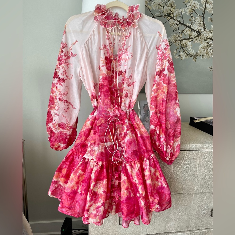 Dupe Zimmerman High Tide Lantern Minidress